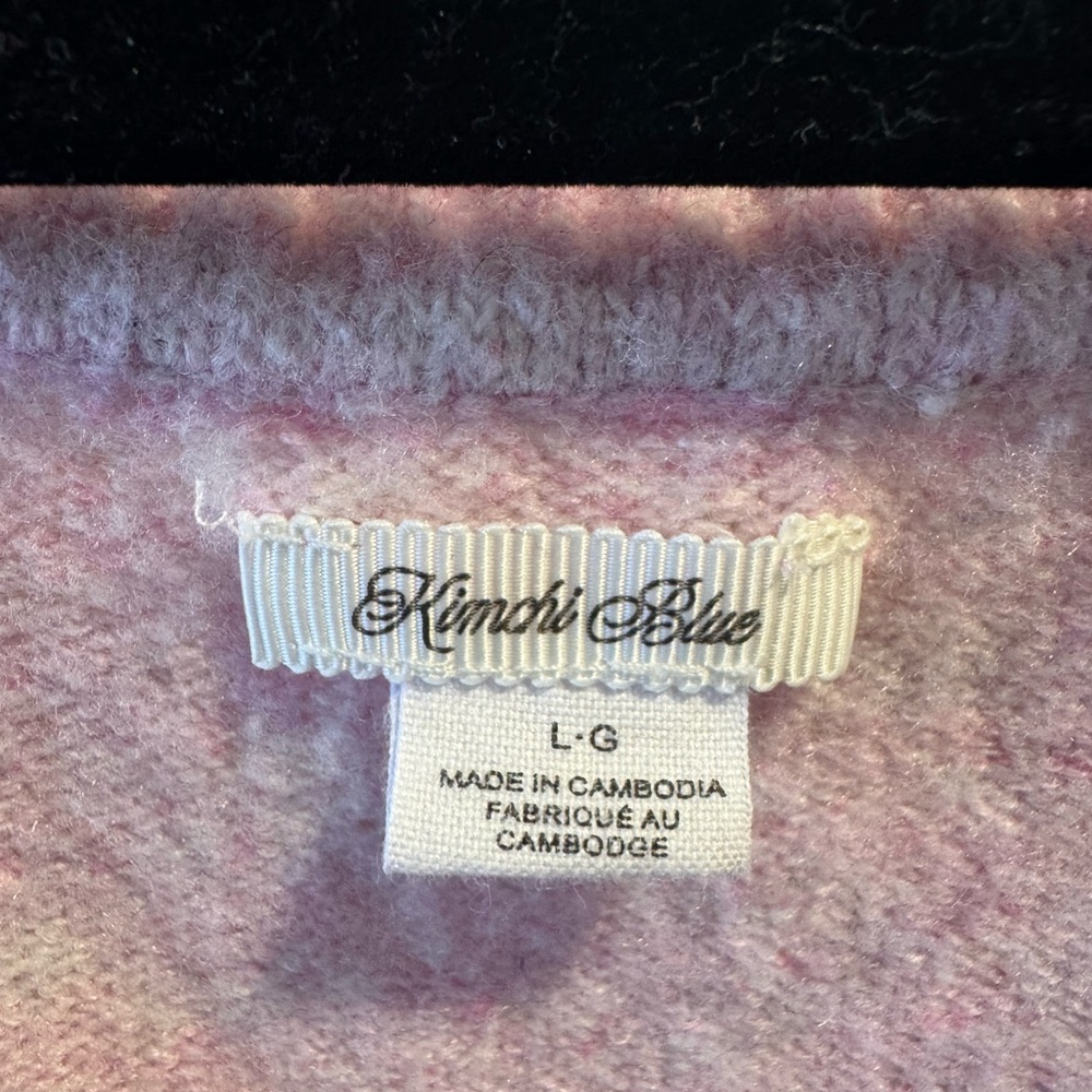 Kimchi Blue pink Sweater with Black Accents
From Urban outfitters - Picture 3 of 3